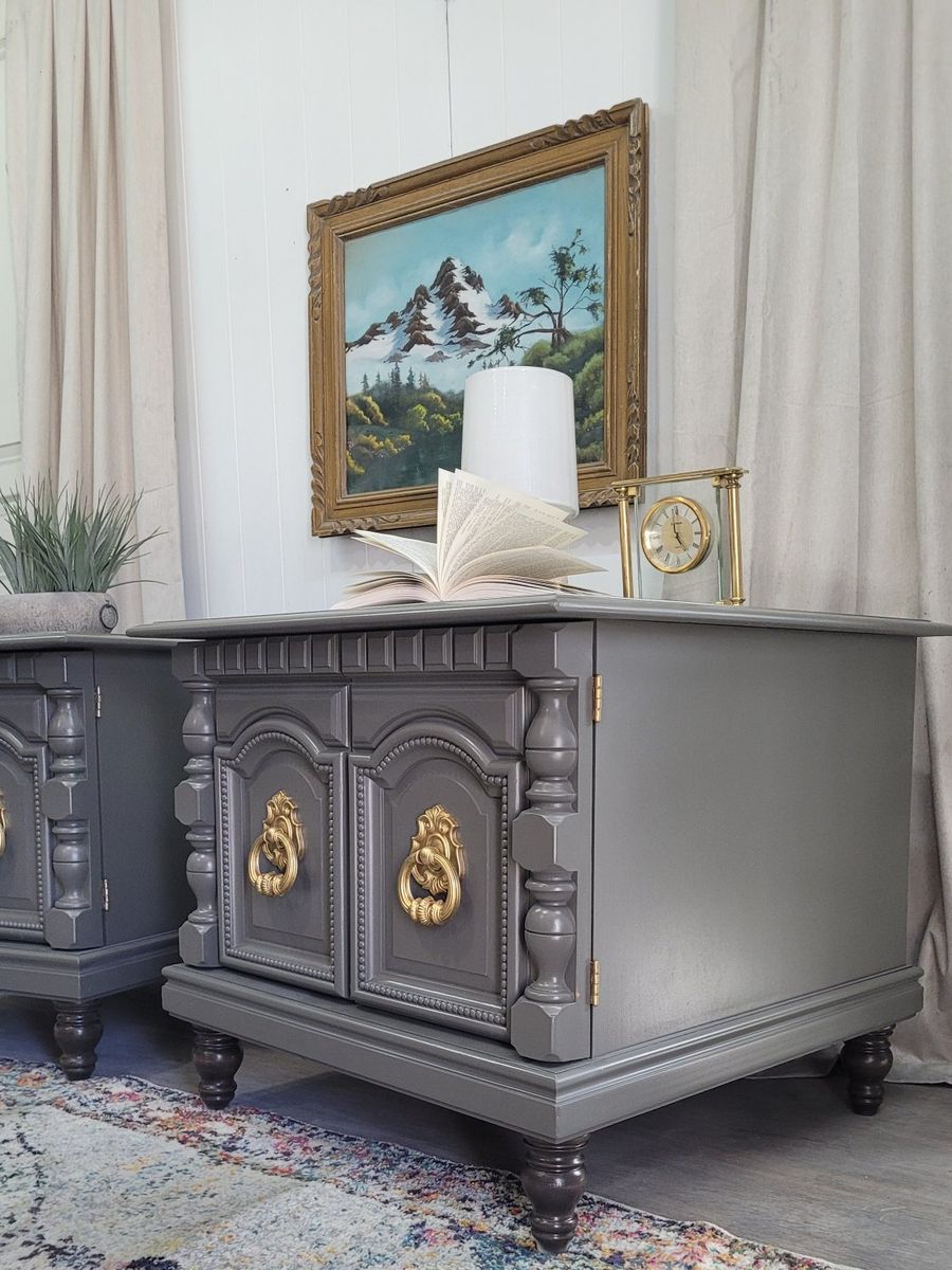 Vintage nightstand set