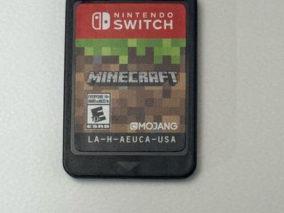 Nintendo Switch Game / Minecraft / Good Condition