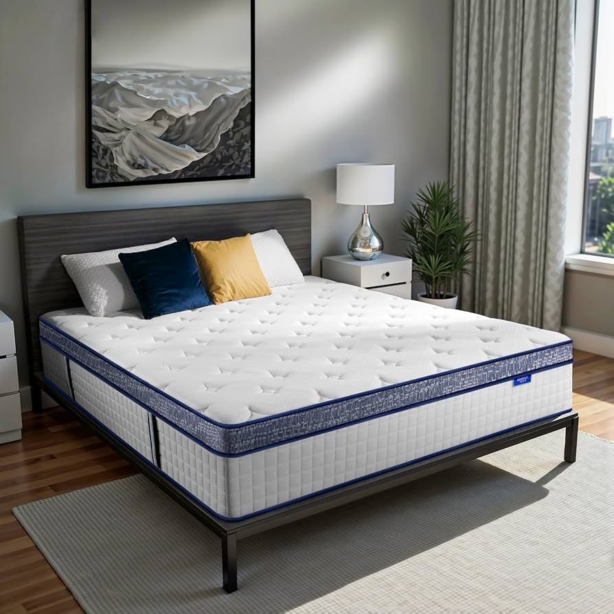 Full Size Mattress 12 Inch Hybrid Full Mattress
