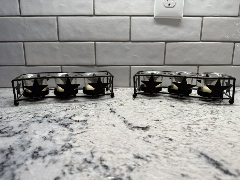 Star Candle Holders