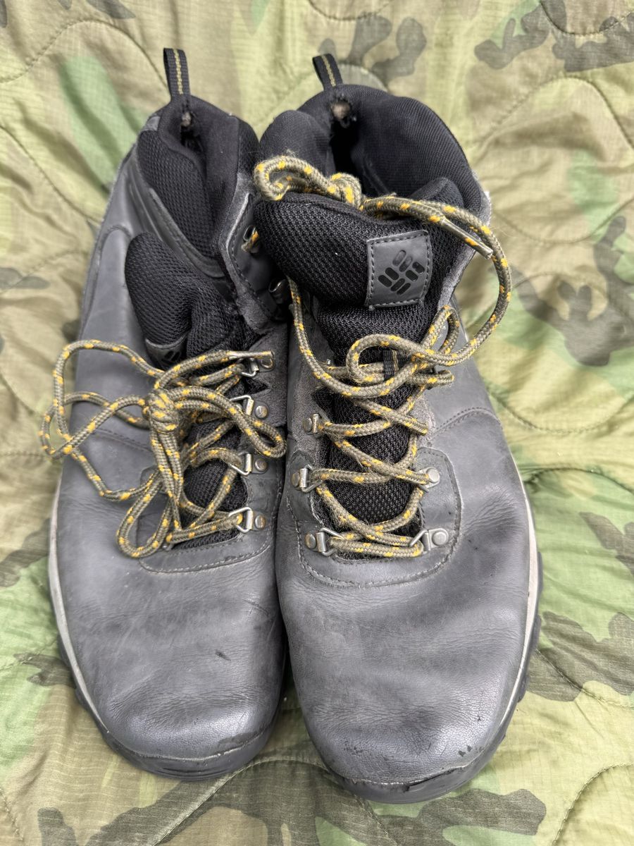 Columbia Newton Ridge Plus II Waterproof Hiking Boots Gray BM3970-054 - Men's 14