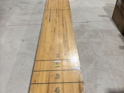 20'8 Long 3 Thick Maple Butcher Block Shuffle Board Table Top/Countertop/Bar Top/Workbench Top