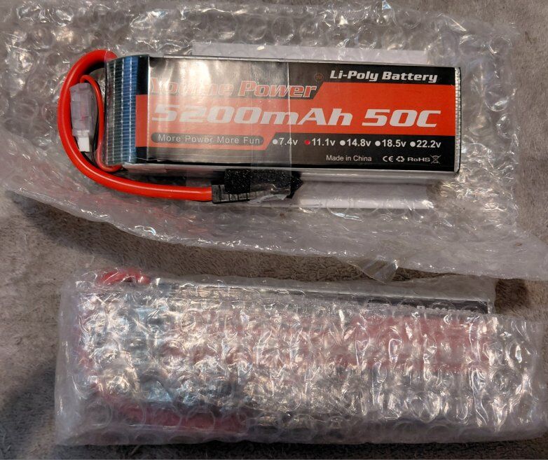 youme power 11.1v 5200mah 50c lipos