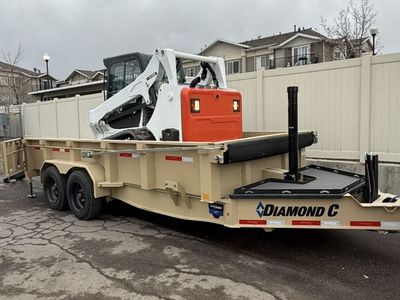 Rent My Combo for Your Project. Bobcat CTL Track Skid Steer and Heavy Duty Dump Trailer