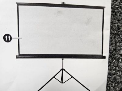 Screen for Video Projector
