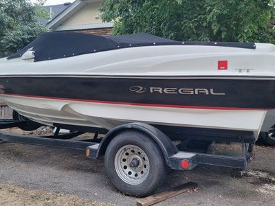 03 regal 18" ski boat open bow volvo penta 4.3 v6 8,200 obo