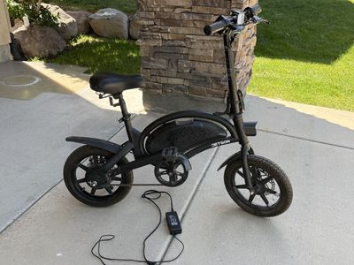 Jetson Bolt Pro Electric Bike - Needs Battery, Folds for Storage, Includes Charger