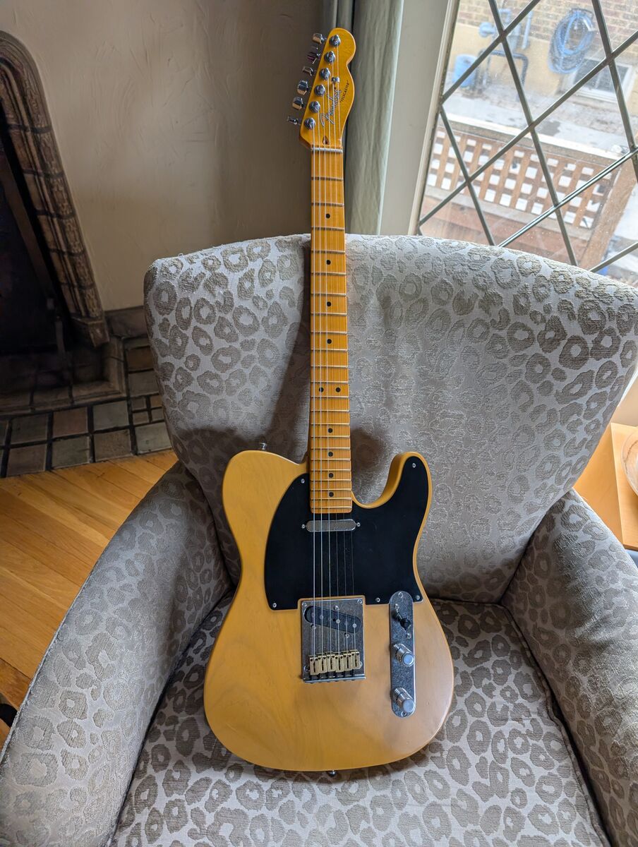 New Fender Ultra Luxe Vintage 50s Tele for sale or trade