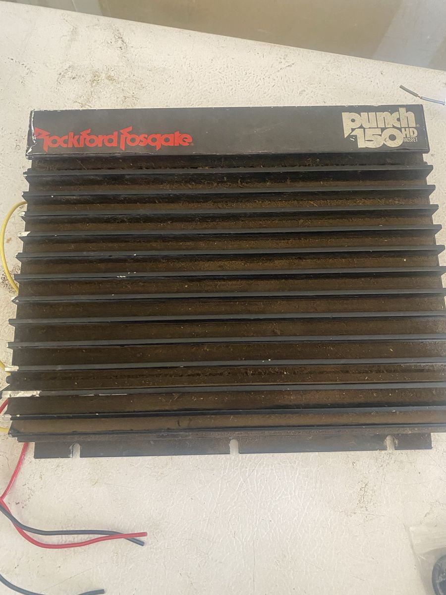 Rockford fosgate amp