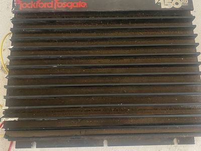 Rockford fosgate amp
