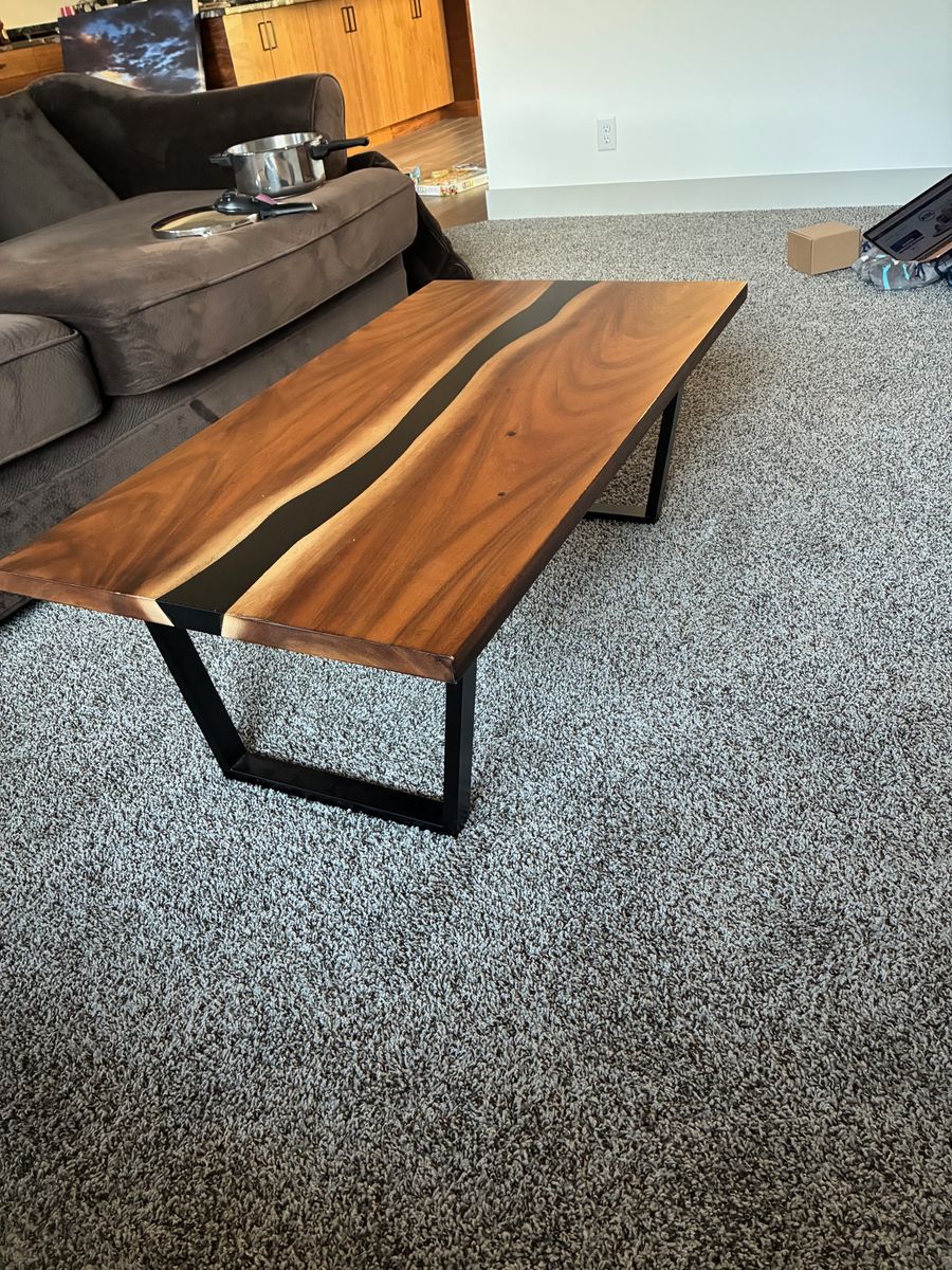 solid mango wood coffee table