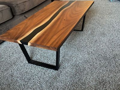 solid mango wood coffee table