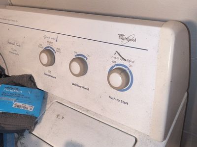 whirlpool gas dryer