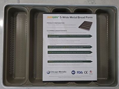 Subway Metal Bread Form