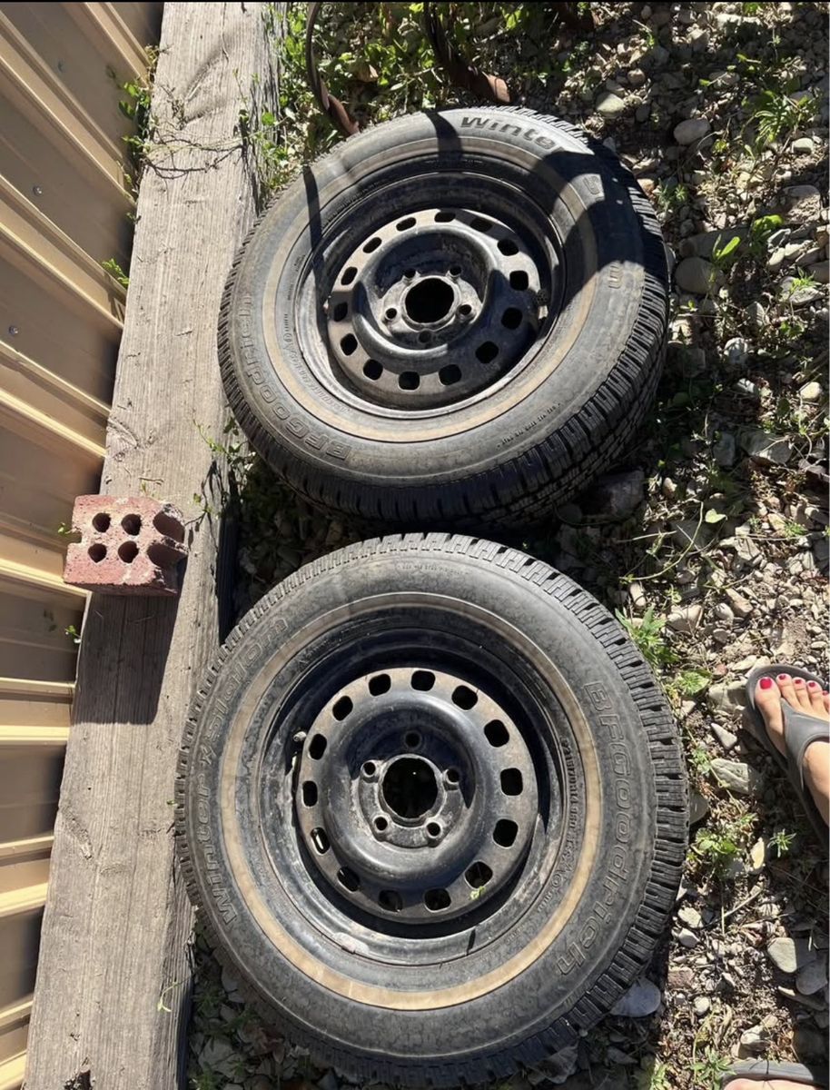 Pair of Goodrich tires