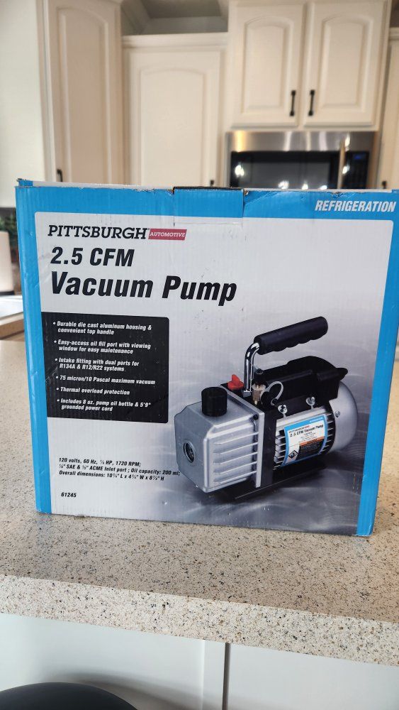 2.5 CFM Vacuum Pump