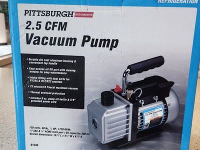 2.5 CFM Vacuum Pump