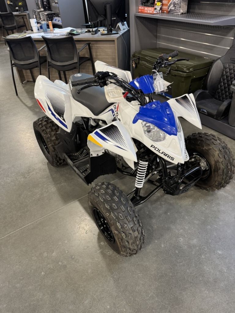 2025 Polaris Outlaw 110 EFI Bright White / Polaris