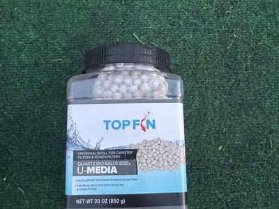 Quartz bio ball filter media