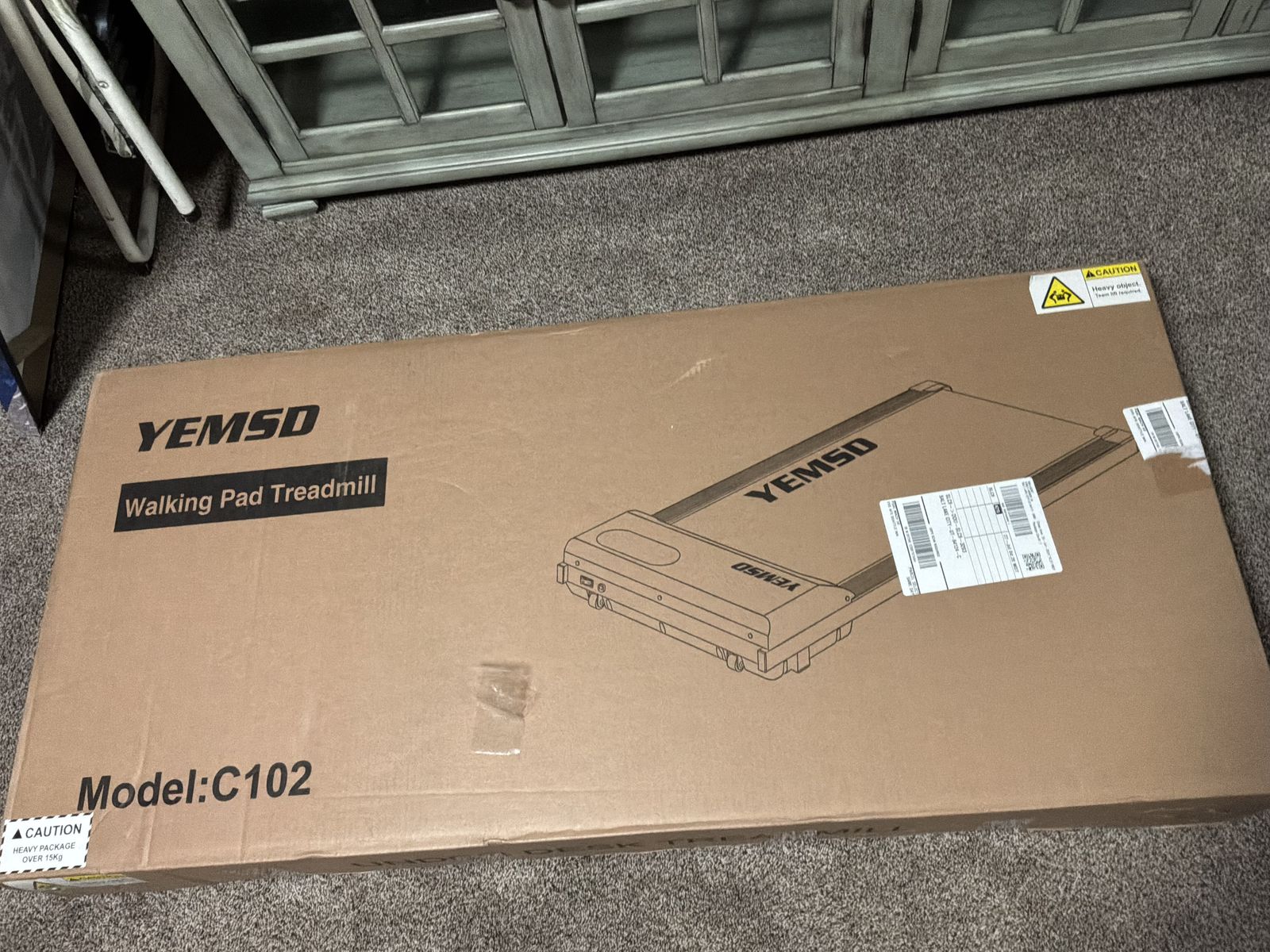 YEMSD Walking Pad Treadmill Model C102 Under Desk Fitness Equipment