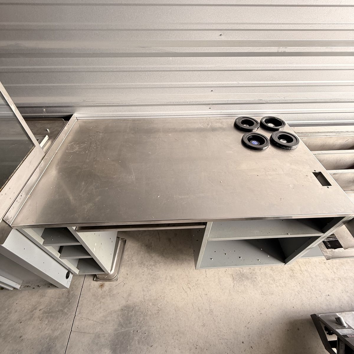 Commercial Drink Station - Stainless Steel Soda Fountain Counter