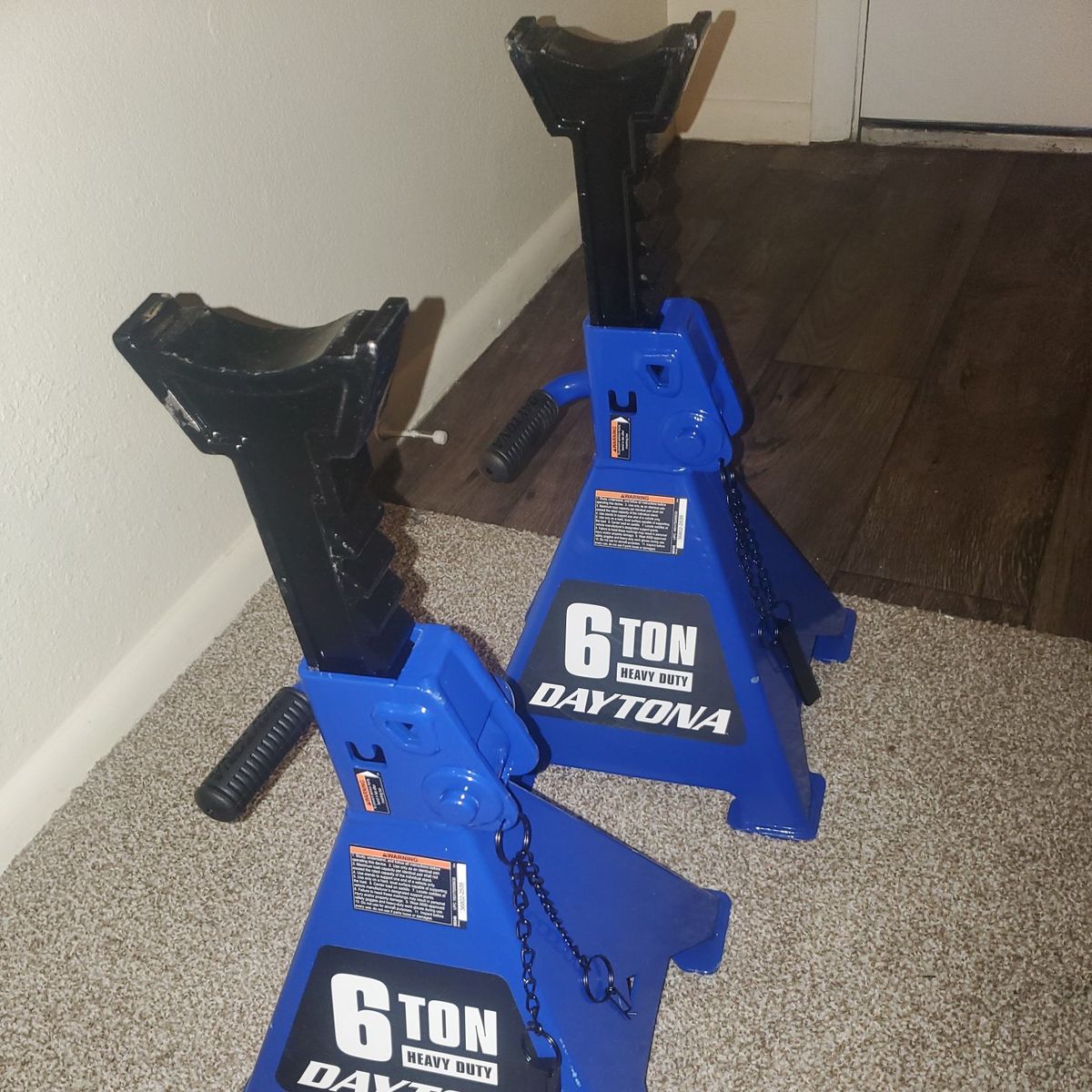 DAYTONA 6 ton heavy duty jack stands