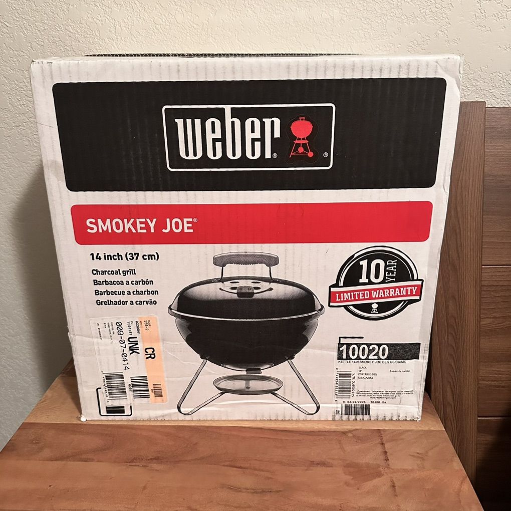 New Weber Portable Grill