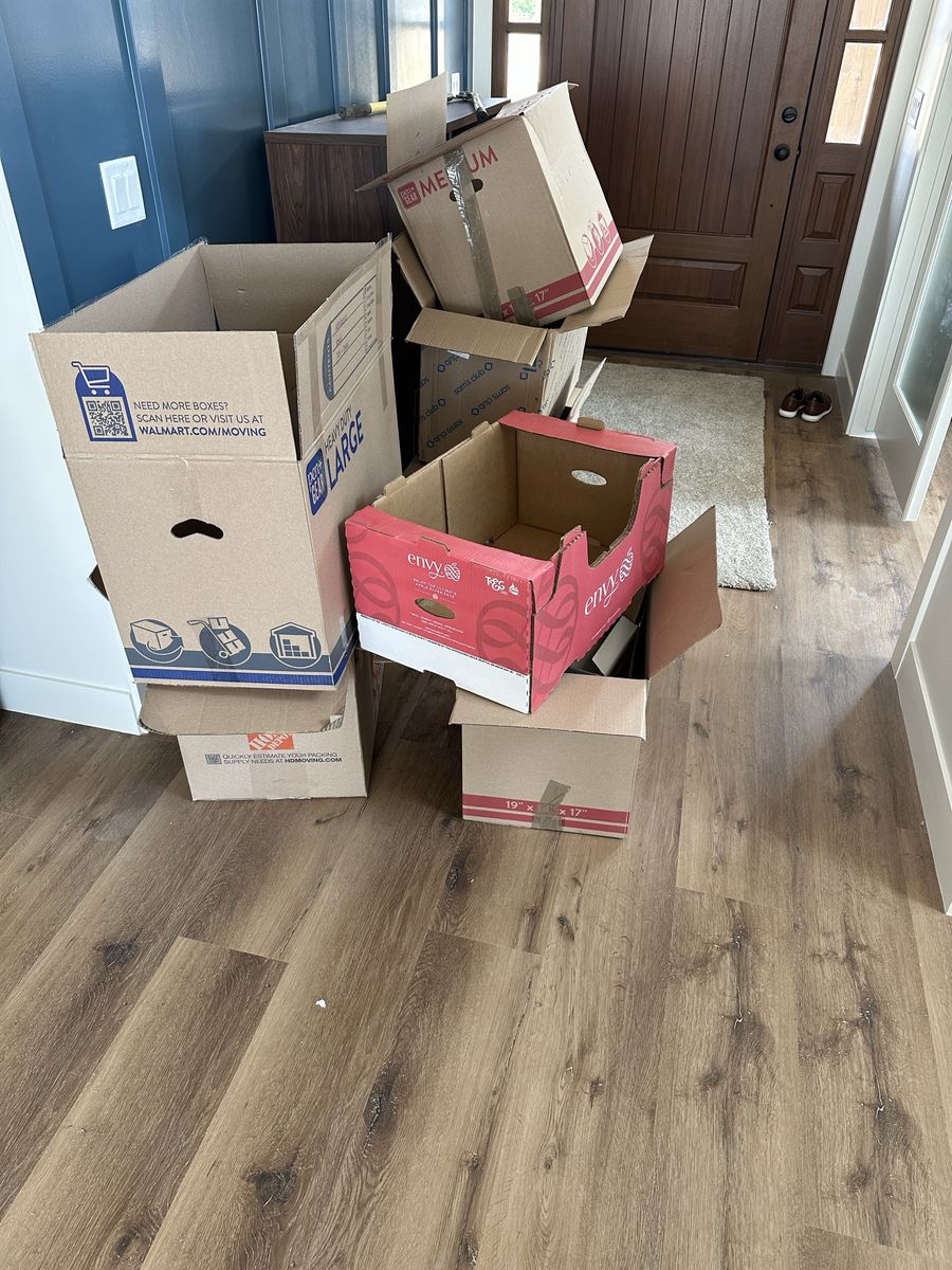Moving boxes