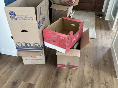 Moving boxes