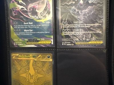 Mega Darkrai ex, Pokémon Cards Lot of 3