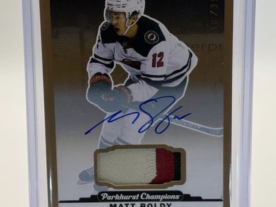 Matt Boldy Parkhurst Champions RPA /35