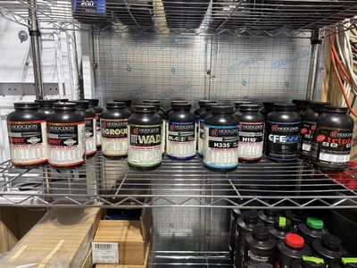 Hodgdon Reloading Propellant Powders - Assorted Varieties (H335, CFE 223, H110, IMR, Triple Seven)