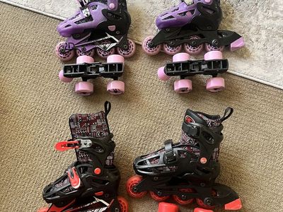 2 in 1 roller skates for kids