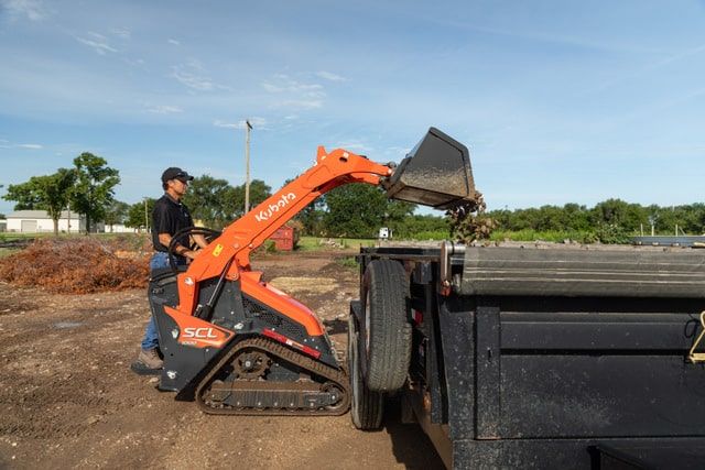Mini Track Skid Combo For Rent - Mini Skid and Dump Trailer!