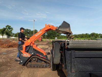 Mini Track Skid Combo For Rent - Mini Skid and Dump Trailer!