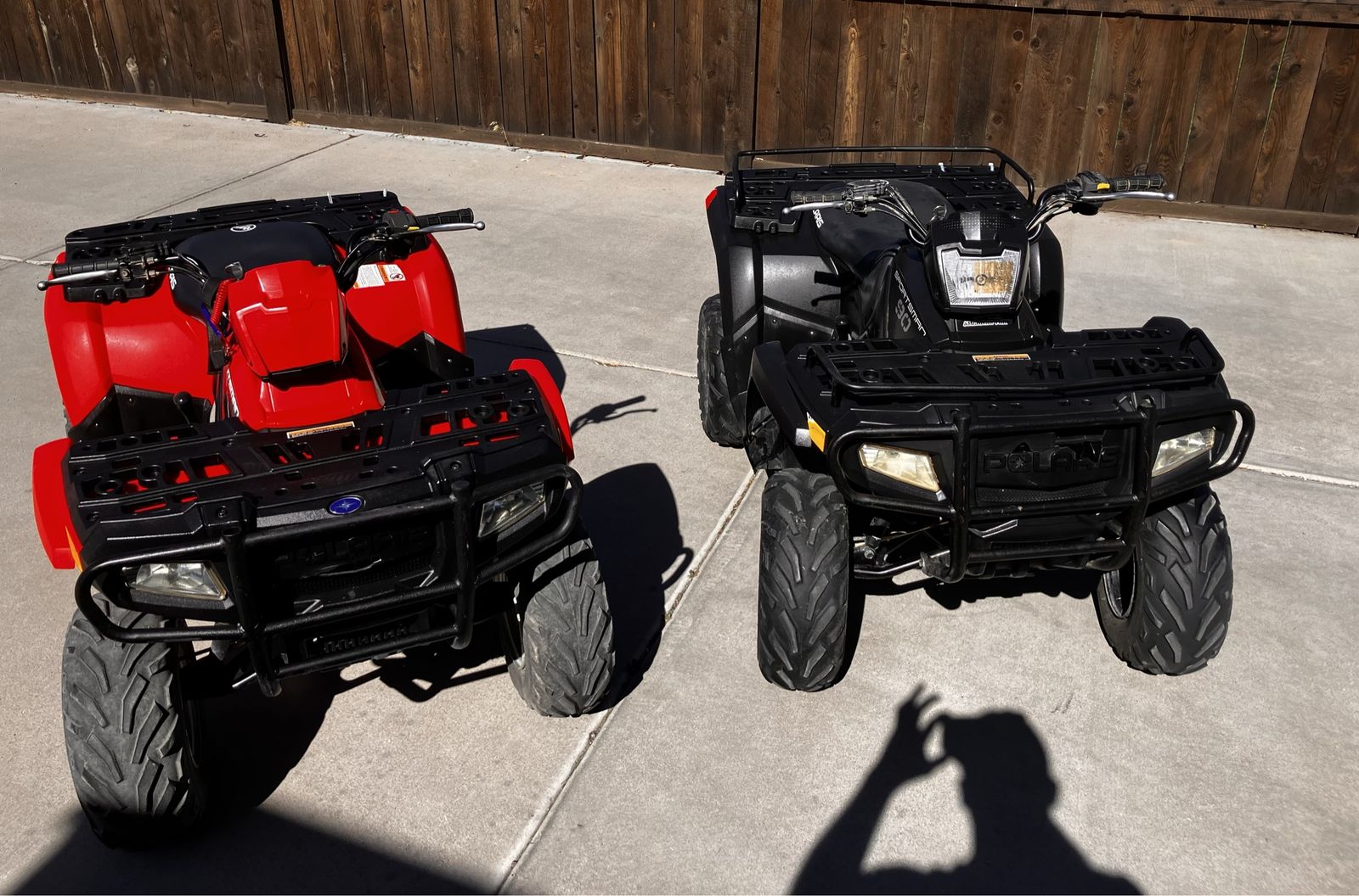 2 2008 Polaris sportsman 90’s