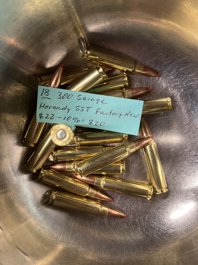300 Savage Ammo. 40 Rounds.
