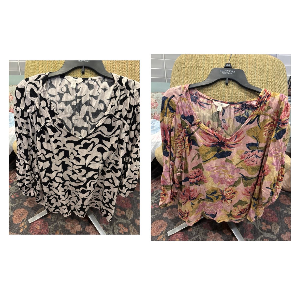 Women’s 0X Top/Blouse Bundle $10/both