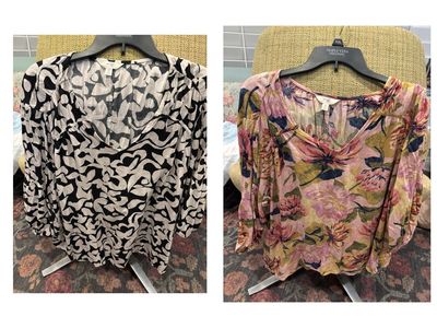Women’s 0X Top/Blouse Bundle $10/both