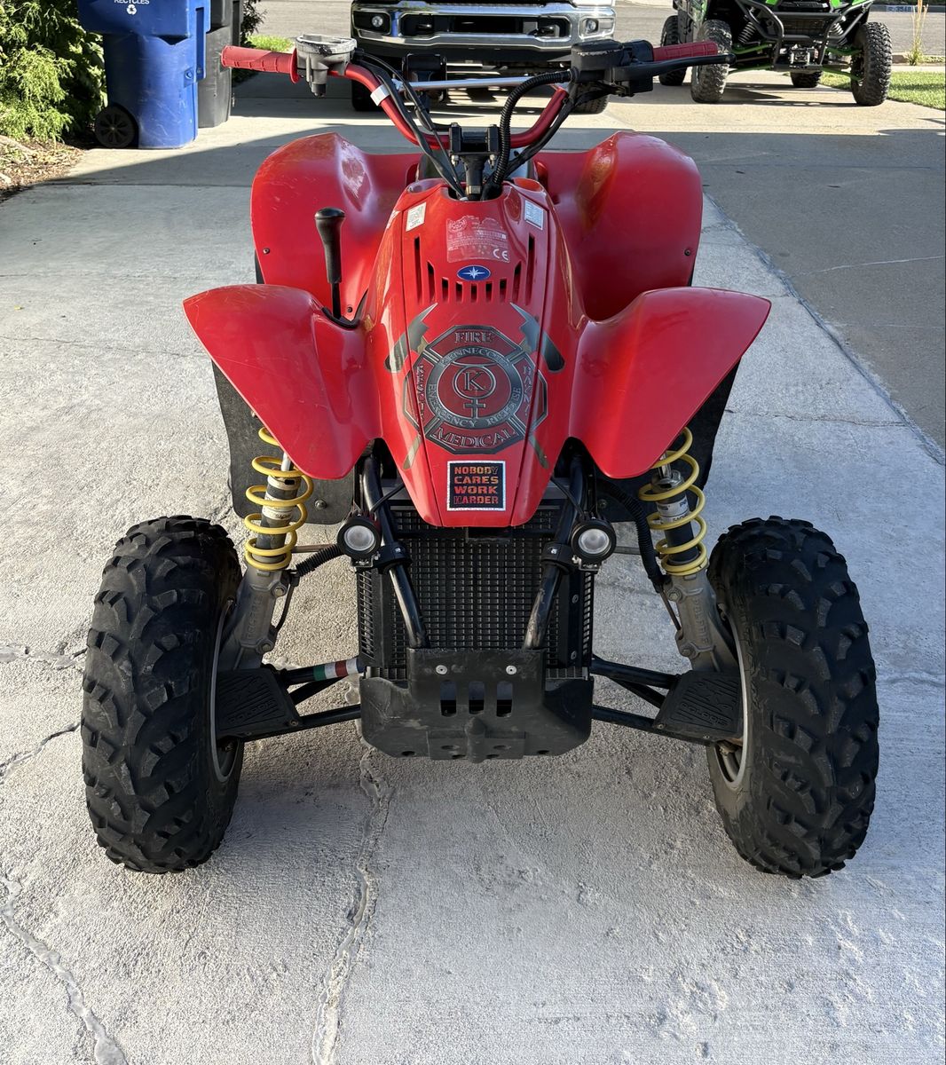Two Polaris Scrambler 500 HO 4x4