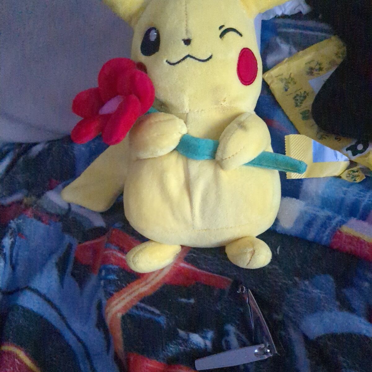 Pikachu stuffed animal