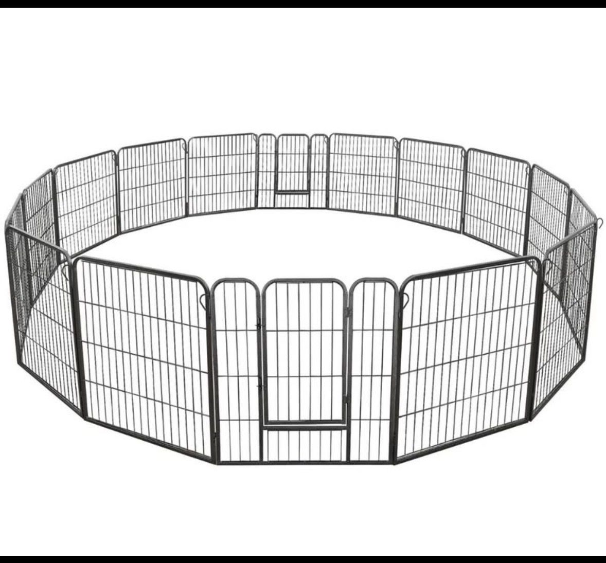 NEW 40” Heavy Duty Dog Playpen 16 Panels Dog Run