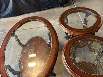 Coffee Table And End Tables