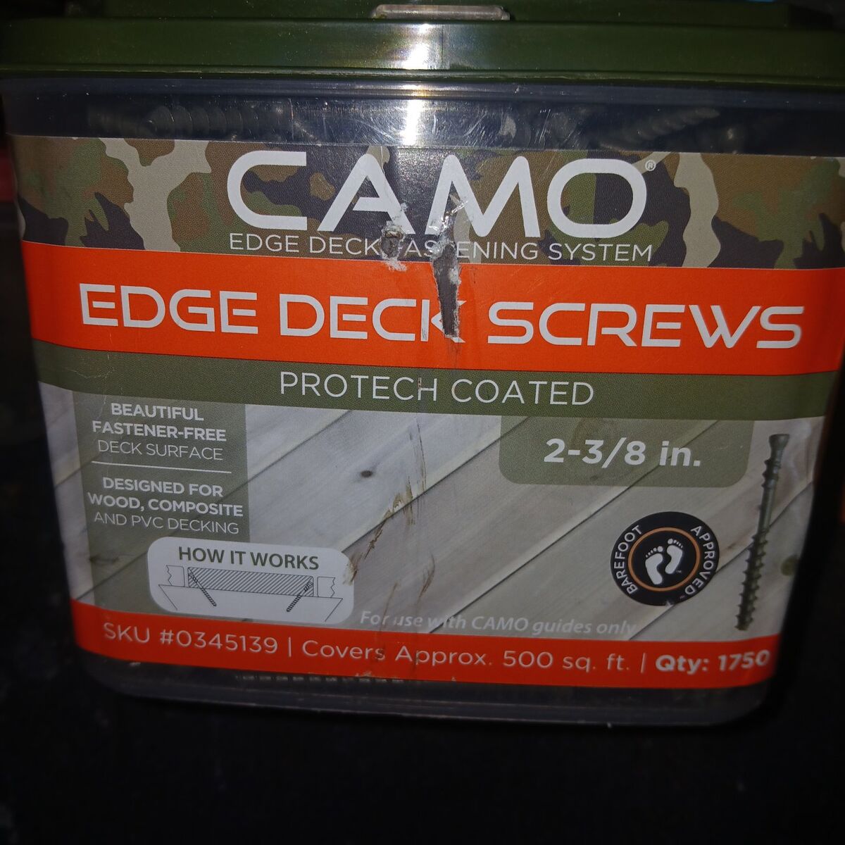 CAMO EDGE DECK SCREWS