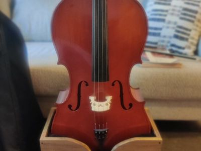 Full Size Amati cello and misc