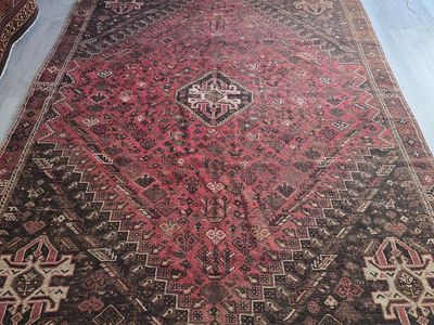 Vintage Hand-Knotted Persian Area Rugs - Various Patterns & Sizes - Good Condition