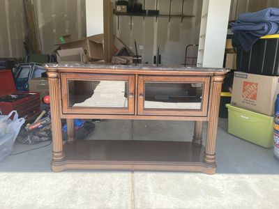 Traditional, beautiful TV stand/table