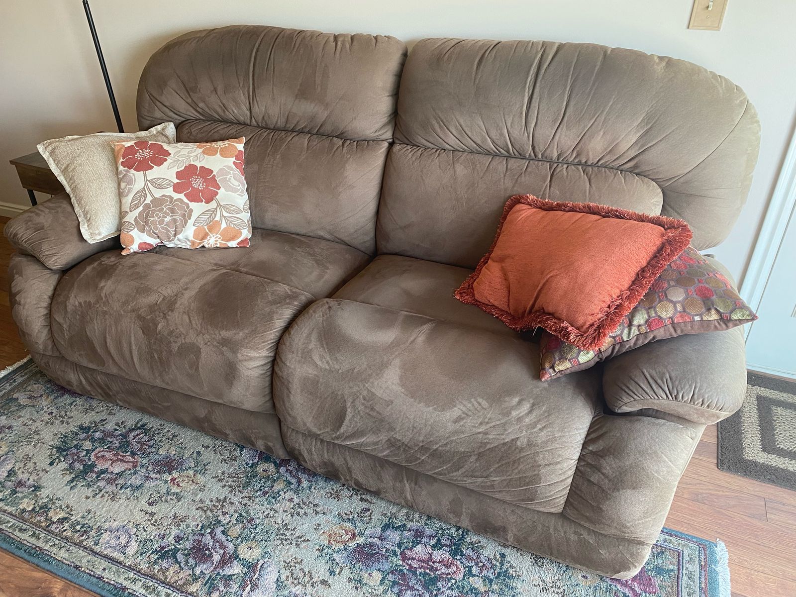 Suede-like Sofa