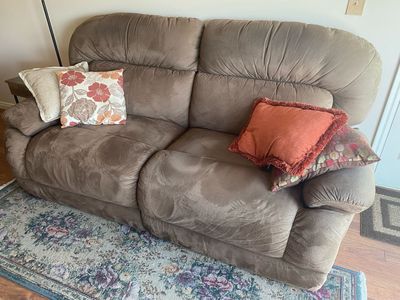 Suede-like Sofa