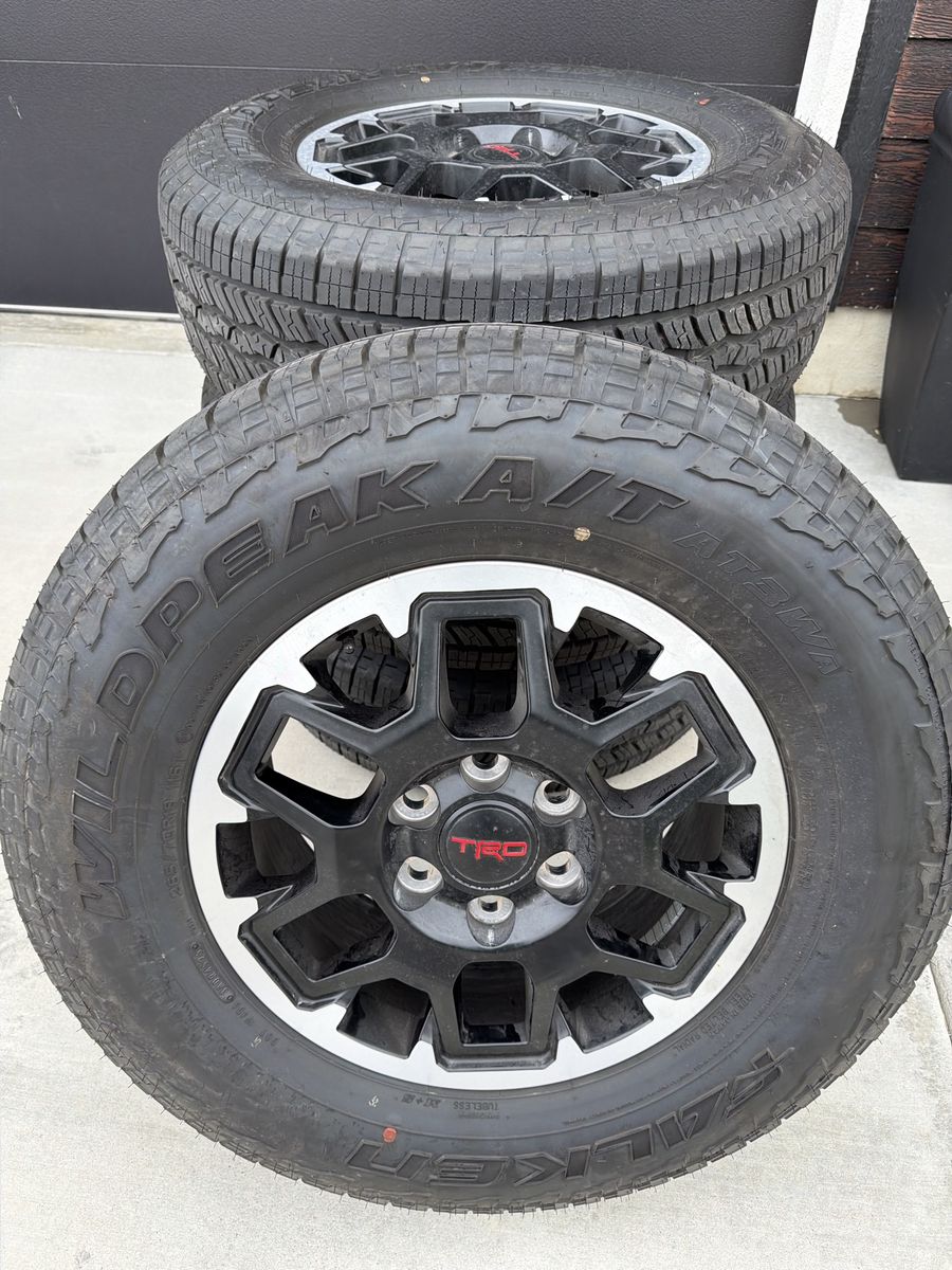 TRD Rims and Tires